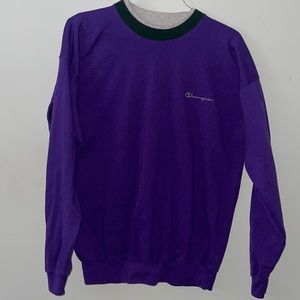 Vintage Champion 2 collar crew neck sweatshirt